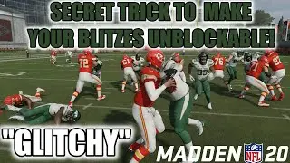 SECRET TRICK TO CREATE UNBLOCKABLE MADDEN 20 NANO BLITZES! GLITCH ANY BLOCKING SCHEME! TIPS & TRICKS