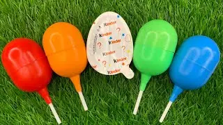 Satisfying video Asmr Lollipops candy and chocolate gummy candy unboxing video