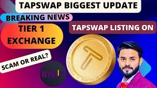 BREAKING NEWS: Tap Swap Listing on Tier 1 Exchange in Q3: listing Date: Good News & Bad News