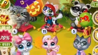 Catopedia Merge my Cat Pika level7-level10 #mobilegameplay 