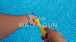 Foam water gun