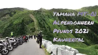 Yamha MT-01 Donnermeister Alpendonnern 2021 Kaunertal Part 1
