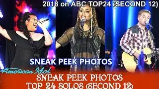American Idol 2018 SNEAK PEEK Photos TOP 24 SOLOS (Second 12) Sunday April-15th  AI 2018 spoilers