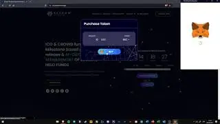 How to Buy ESCROW tokens with Metamask at Escrow's web
