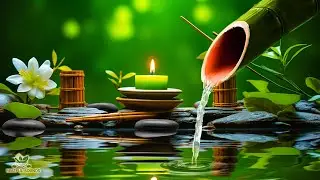 Relaxing Music for Sleep, Meditation Music, Peaceful Music, Bamboo, Water Sounds, Calming Music, BGM