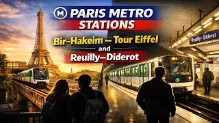Paris Metro Stations | Bir-Hakeim &mdash; Tour Eiffel and Reuilly&ndash;Diderot