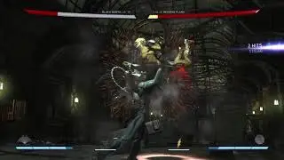 Injustice 2 Black Manta VS Reverse Flash Single Fight