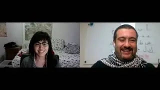 Como funciona a aula de &aacute;rabe on-line no Zoom