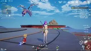 a failed jump haha, Tower of Fantasy MMO gameplay walkthrough with Fern Ferun