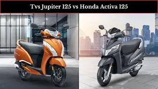Tvs Jupiter 125 vs Honda Activa 125