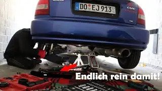 Wir schrauben am Civic. Die hinteren Querlenker kommen rein! | Civic Ej9/Ek