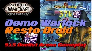 Demo Warlock still OWNS! 3v3 & 2v2 / 9.1.5 WoW Shadowlands Arena