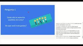 Encerramento do curso com jogo on line Luciana de Lima