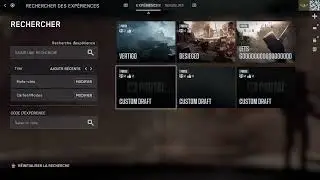 Battlefield 6 - Portal collections menu and server browser