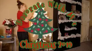 Decorate With Me | Christmas Trees | Vlogmas 2019 | AshleyElyse