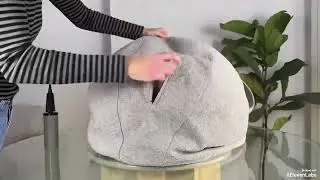 Ako spr&aacute;vne naf&uacute;knuť sedaciu loptu VLUV