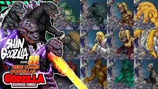 ALL GODZILLA & KAIJU DEFEATED BY SHIN GODZILLA IN NEW YORK AMERICA 哥斯拉 ゴジラ 【GODZILLA DEFENSE FORCE 】