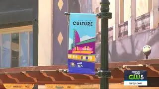 New Light Pole Banners installed in San Luis Obispo