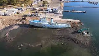 HMAS Curlew -  ex HMS Chediston   HD 1080p
