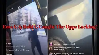 Ema G & Rubi G Caught The Opps Lacking⁉️👀