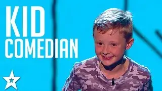 SAVAGE KID COMEDIAN Picks On The Britain's Got Talent Judges!! Got Talent Global