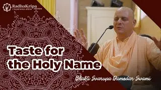 Taste for the Holy Name
