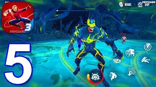 Spider Fighter 3 - Gameplay Walkthrough Part 5 New Update New Character Virus (iOS,Android)