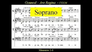 Gounod -  Ave Regina CG 134 -  Soprano