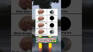 Brain vs. Eye: The Hilarious 'Bro' Meme That Shows What Happens When You Close Your Eyes! 🤣🧠👀 #Ameri