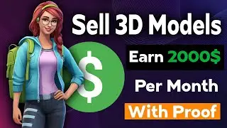 3D Artists! Earn $2000/Month Selling Assets Online &ndash; SECRET Websites Revealed!