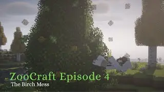 ZooCraft EP4 - The Birch Mess! Lets Play Minecraft Video