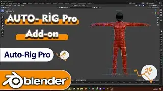 Auto Rig Pro Smart Rig Blender Tutorial #blendertutorial #blender #animation