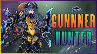 Phantasy Star Online 2 Gunner Hunter Build (Level 80)