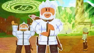 High Tier Paper Magic Mage RAIDS World of Magic [ROBLOX]