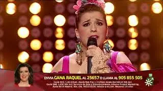 Raquel- El hombre que yo más quiero- gala 31 Yo soy del sur