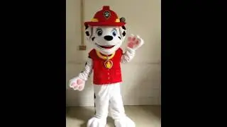 Adult Cartoon Character Paw Patrol Marshall Mascot Costume For Sale
