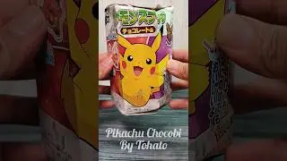 Pikachu Shaped Snack Chocobi from Tohato #shorts #snacks #pikachu