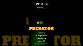 PREDATOR #experimentalphonk #phonk #trap #rap #tryclo #music #musique #song