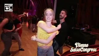 Panagiotis & Elisabeth - social dancing @ Vienna Salsa Congress 2017