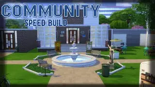 Greendale Community College | The Sims 4 Speed Build (No CC)