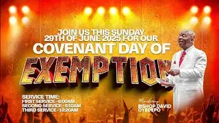 COVENANT DAY OF EXEMPTION SERVICE | 29, JUNE 2025 | FAITH TABERNACLE OTA.