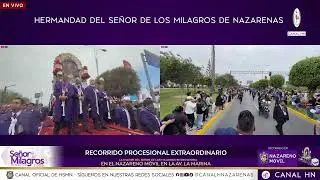 RECORRIDO PROCESIONAL EXTRAORDINARIO DEL SE&Ntilde;OR DE LOS MILAGROS 2025 &ndash; DOMINGO 26 DE OCTUBRE DE 2025