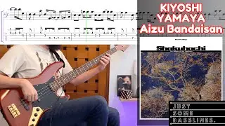 Some SUPER rare Japanese Jazz-funk bass // Kiyoshi Yamaya - Aizu Bandaisan COVER + TABS