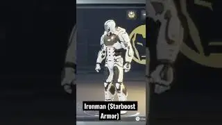 Starboost Armor #avengersgame #ironman