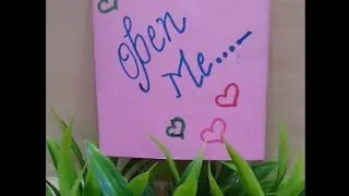 Mini scrap book card | How to make scarp book card |