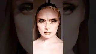 modern Medusa for Halloween 🐍 #halloweenmakeup #creativemakeup