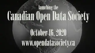 Canadian Open Data Society Launch Teaser Video