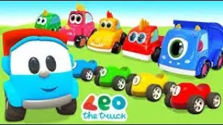 car cartoons vehicle cartoons fire truck and taxi puzzles assemble the truck and car