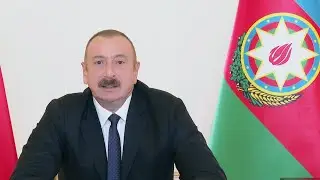 İlham Əliyev xalqa müraciət edib