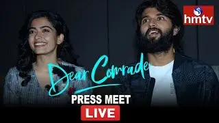 Dear Comrade Press Meet Live | Vijay Deverakonda | Rashmika Mandanna | hmtv